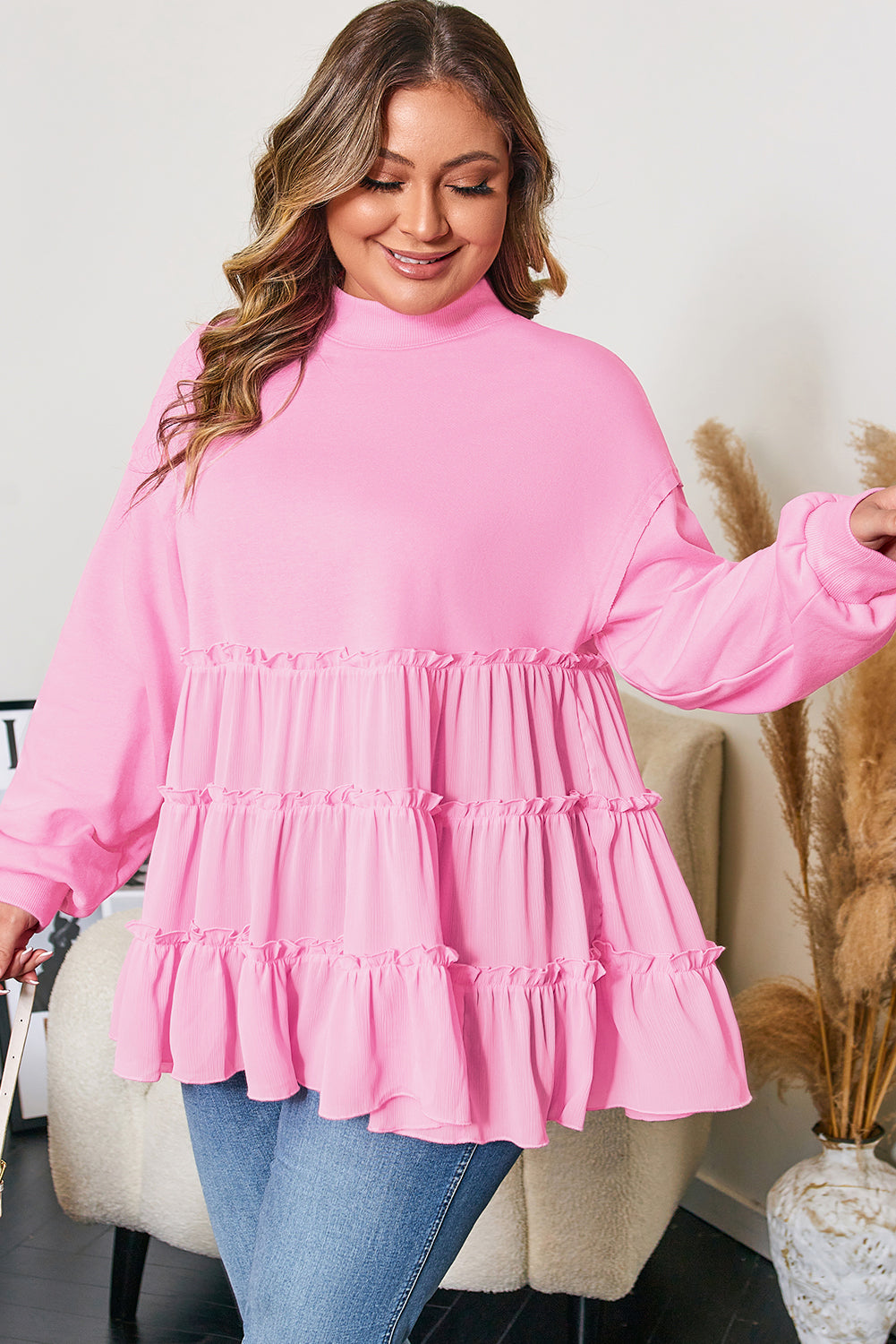 Morgan Ruffle Top