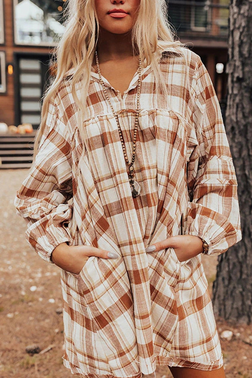 Georgia Plaid Dress