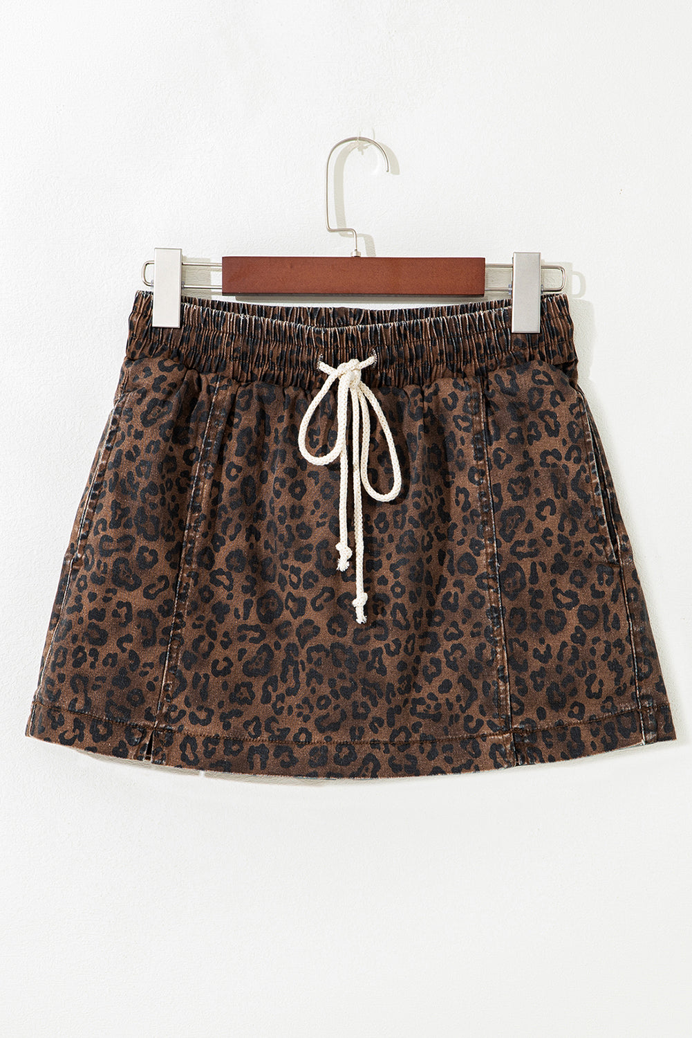 Jacque Leopard Print Skort