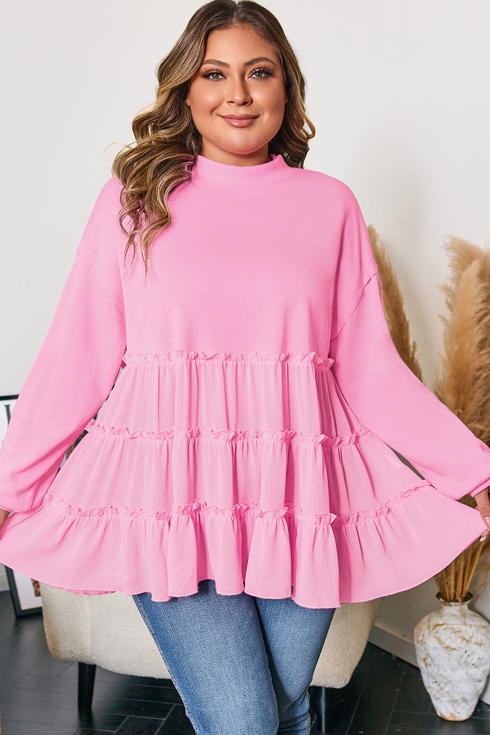 Morgan Ruffle Top