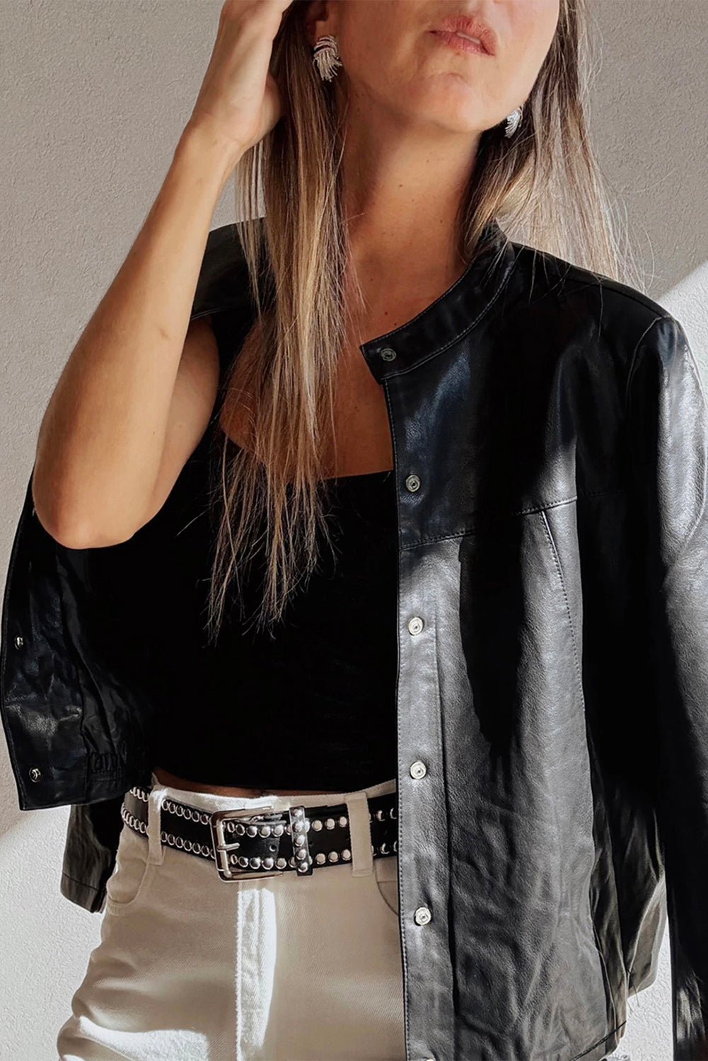 Amelia Leather Jacket