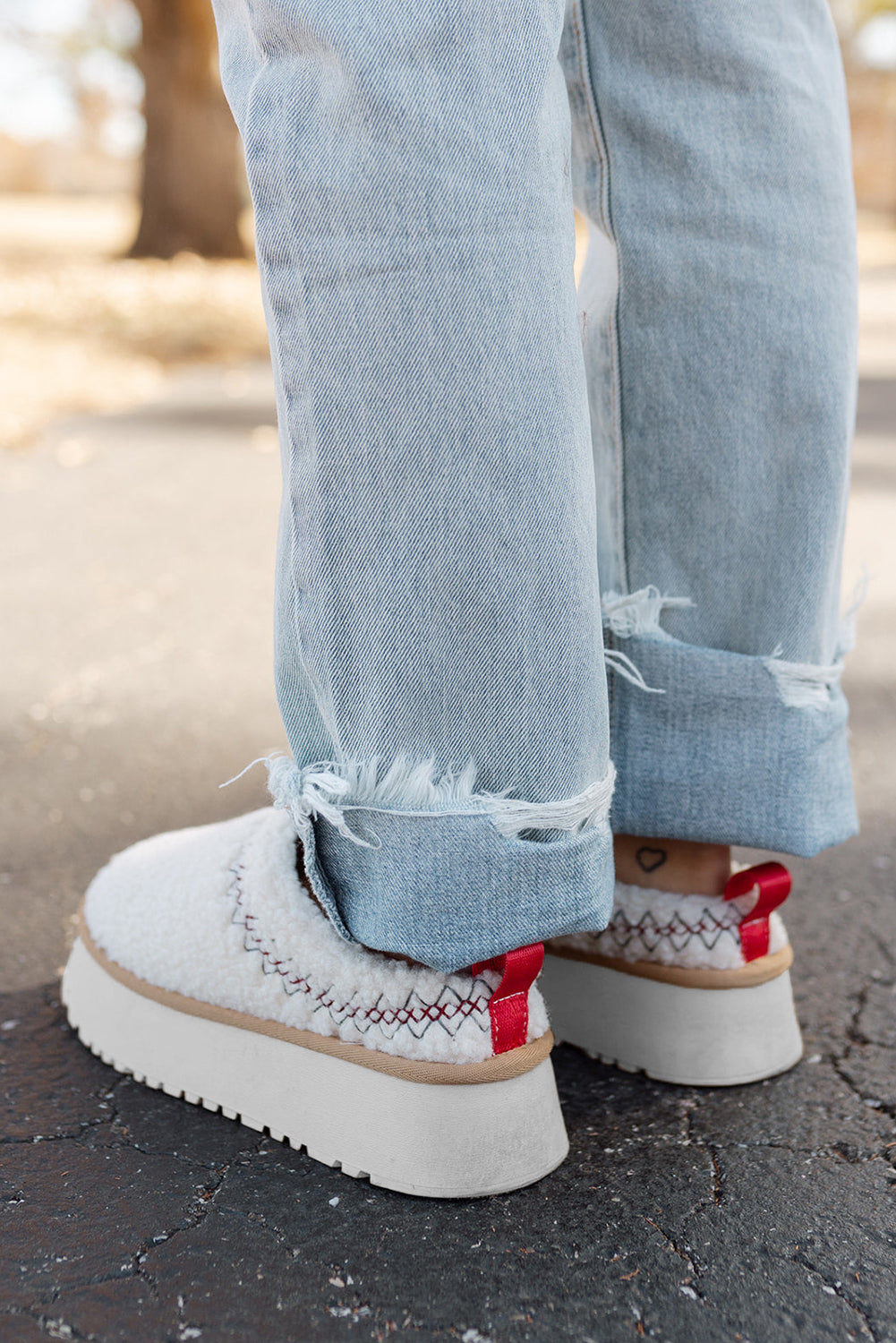 Chessy Sherpa Slip-ons