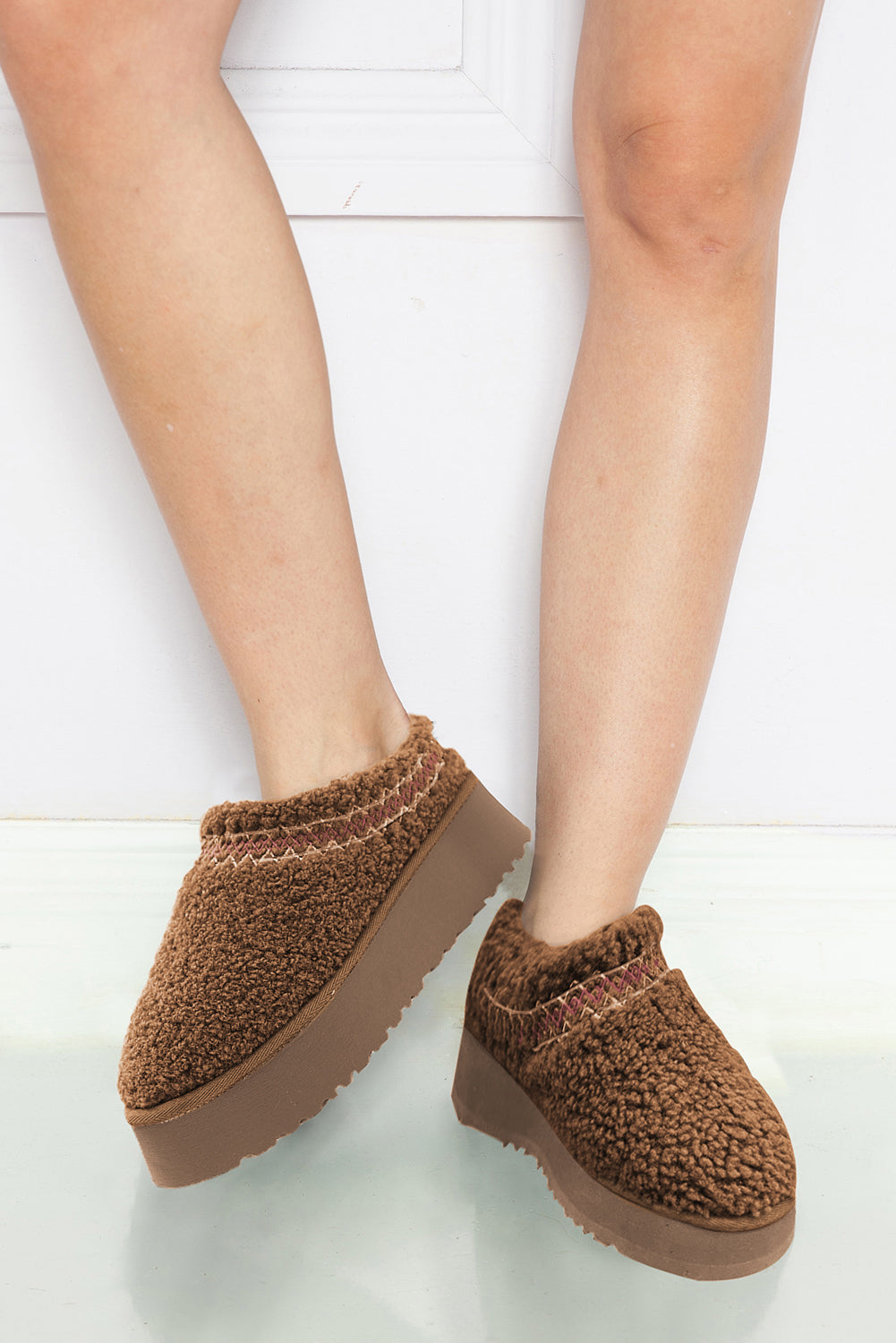 Chessy Sherpa Slip-ons