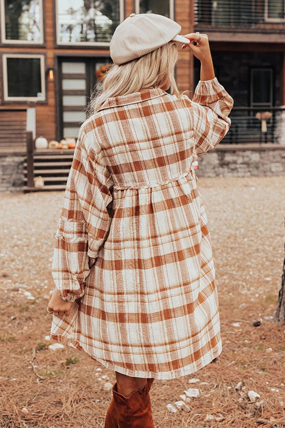 Georgia Plaid Dress