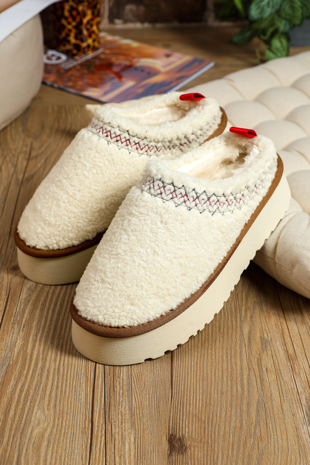 Chessy Sherpa Slip-ons