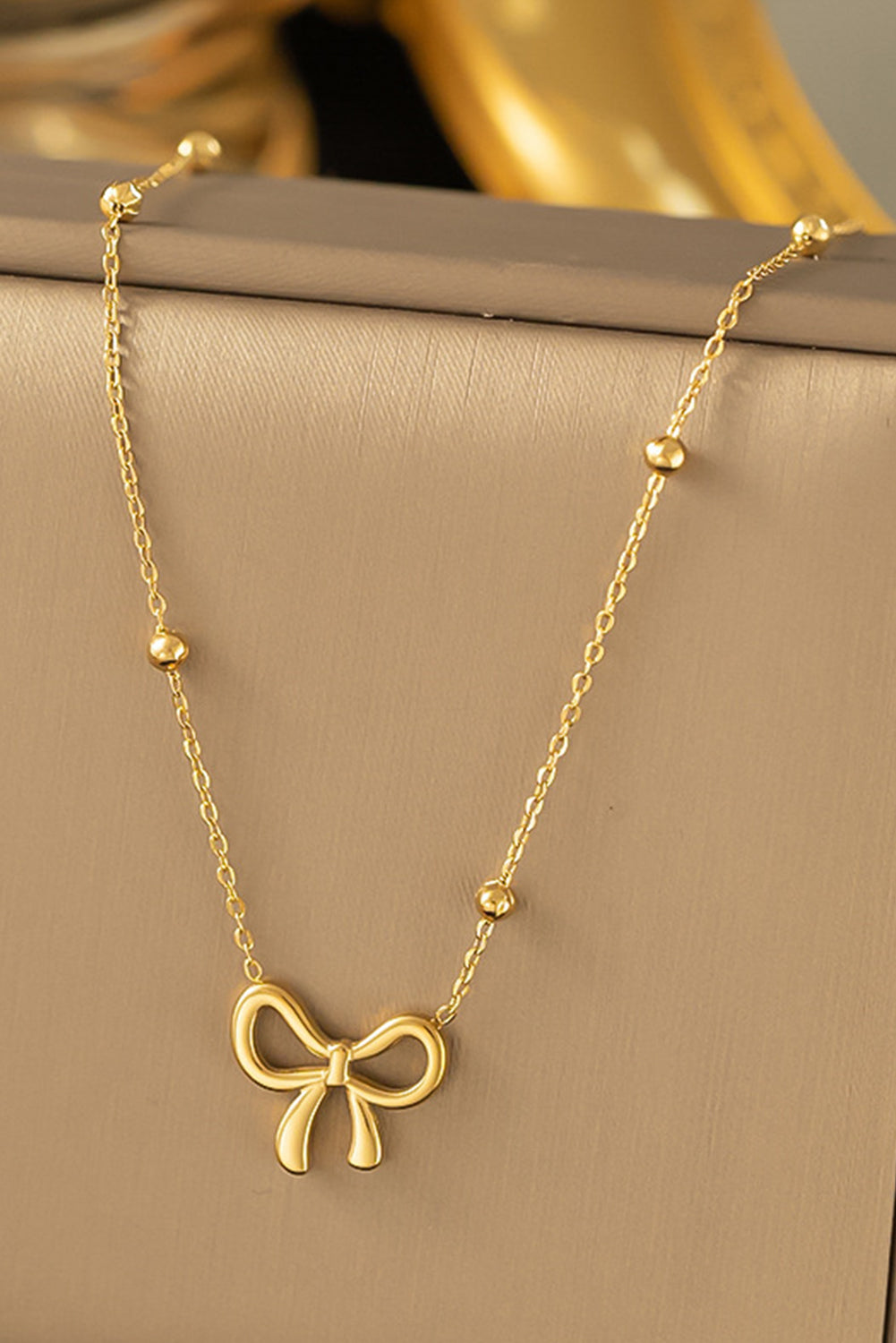 Bella Bow Necklace