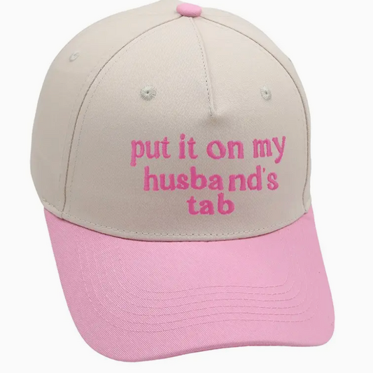 Husband's Tab Trucker Hat