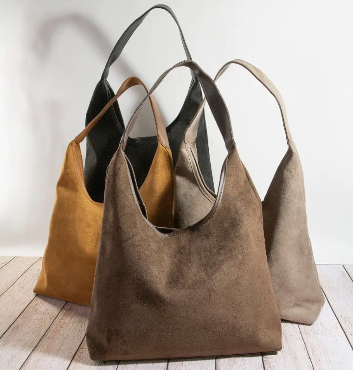Kendall Suede Hobo Bag