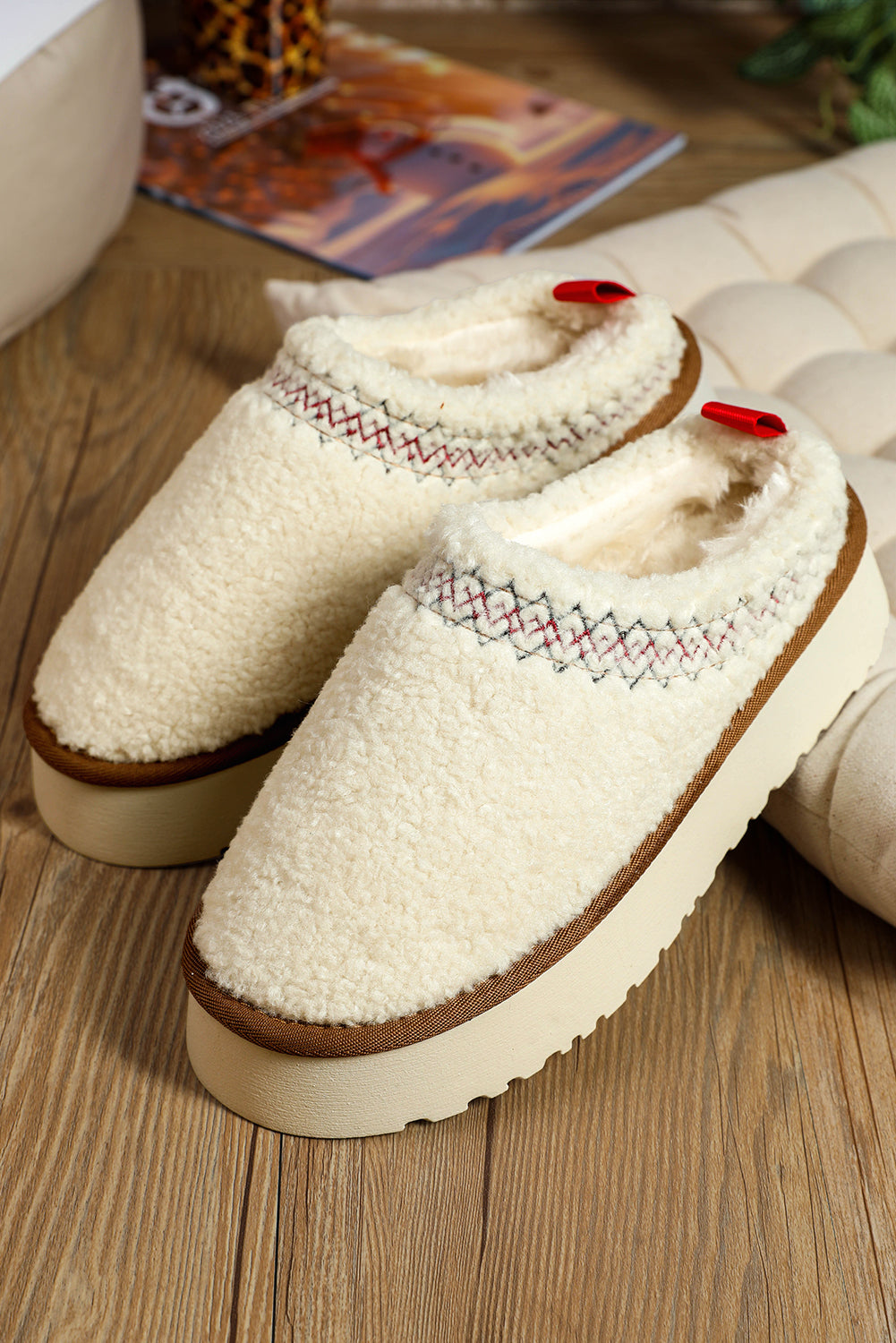Chessy Sherpa Slip-ons